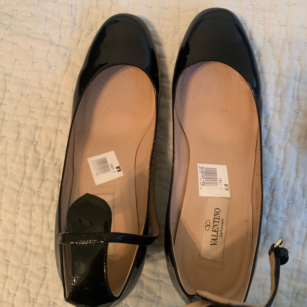 Valentino Tango Patent Leather Pumps